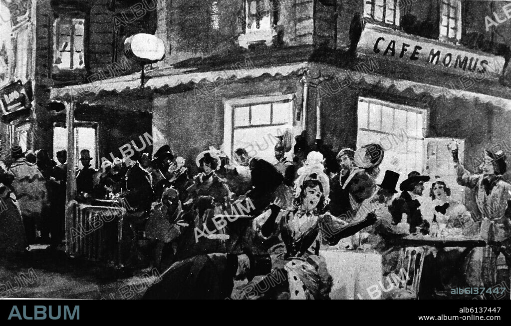 AMATO G. EL CAFE MOMUS - ACTO II DE LA OPERA DE PUCCINI "LA BOHEME".