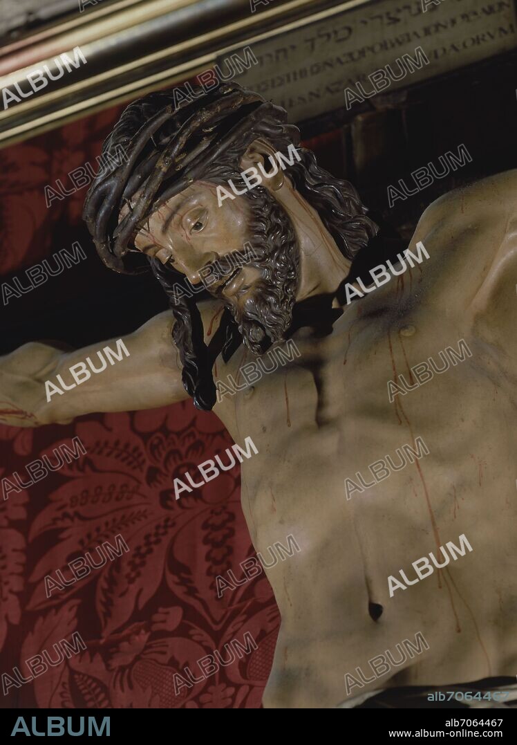 JUAN MARTÍNEZ MONTAÑÉS. CRISTO DE LA CLEMENCIA EN SACRISTIA DE LOS CALICES - 1603 - Det del nº16952.