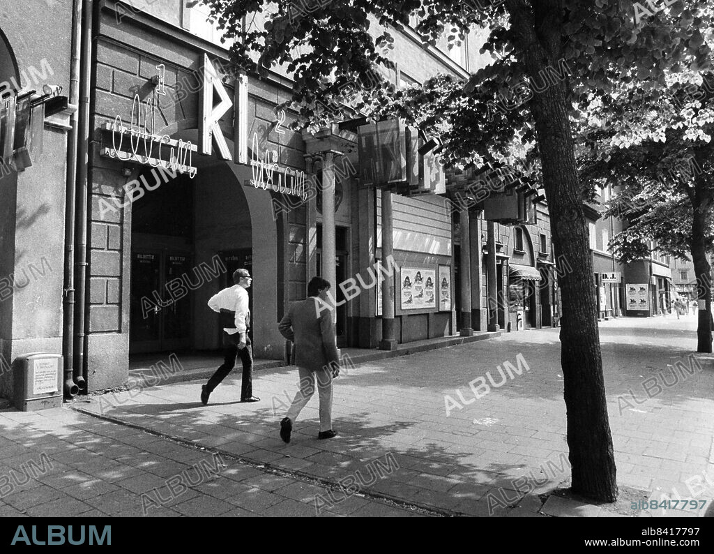 Stockholm 1984-06-05. Biograf Ri-ettan och Ri-tvåan. Foto: Håkan Lindgren / DN / TT / Kod: 69. ** SvD OUT **.