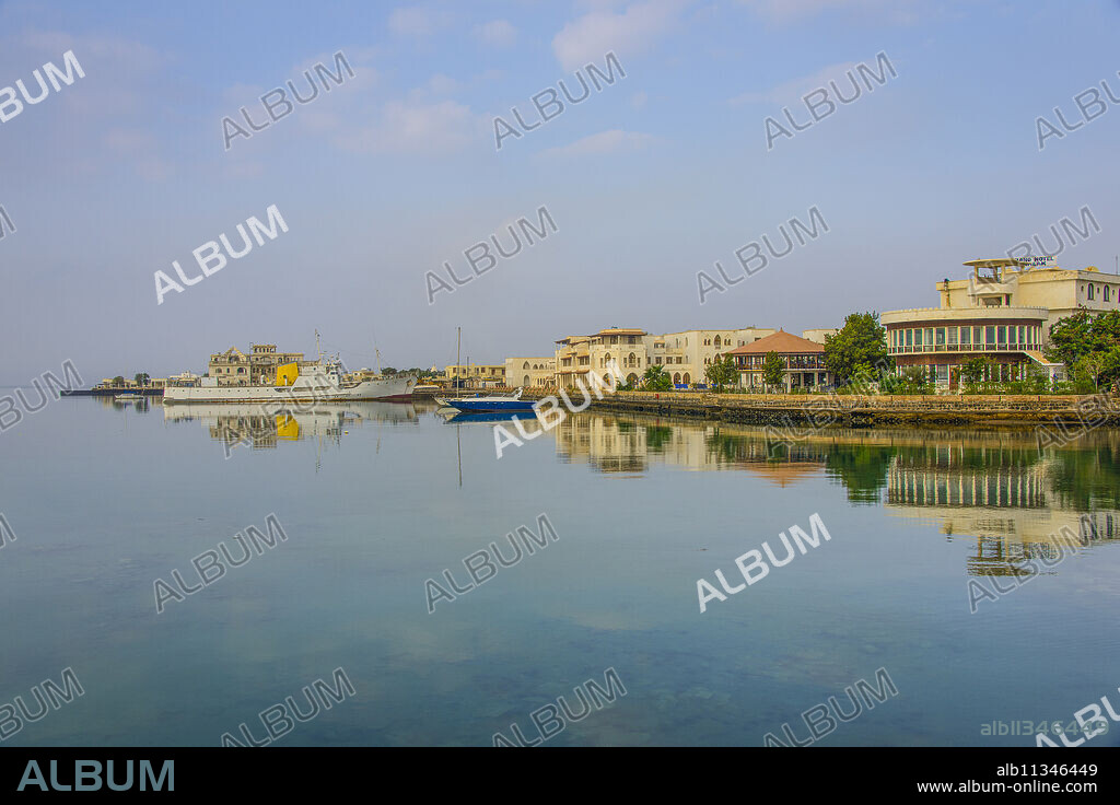 Luxury hotel in the old port town of Massawa, Eritrea.