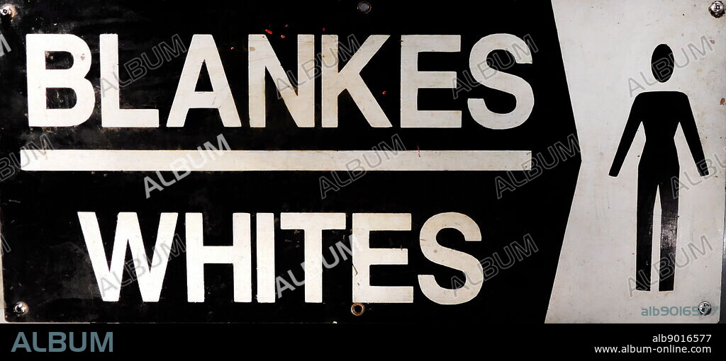Official signs used in South Africa under the Apartheid administration. Apartheid was a system of institutionalised racial segregation that existed in South Africa from 1948 until the early 1990s. Apartheid was characterised by an authoritarian political culture based on baasskap (or white supremacy), which encouraged state repression of Black African, Coloured, and Asian South Africans for the benefit of the nation's minority white population.