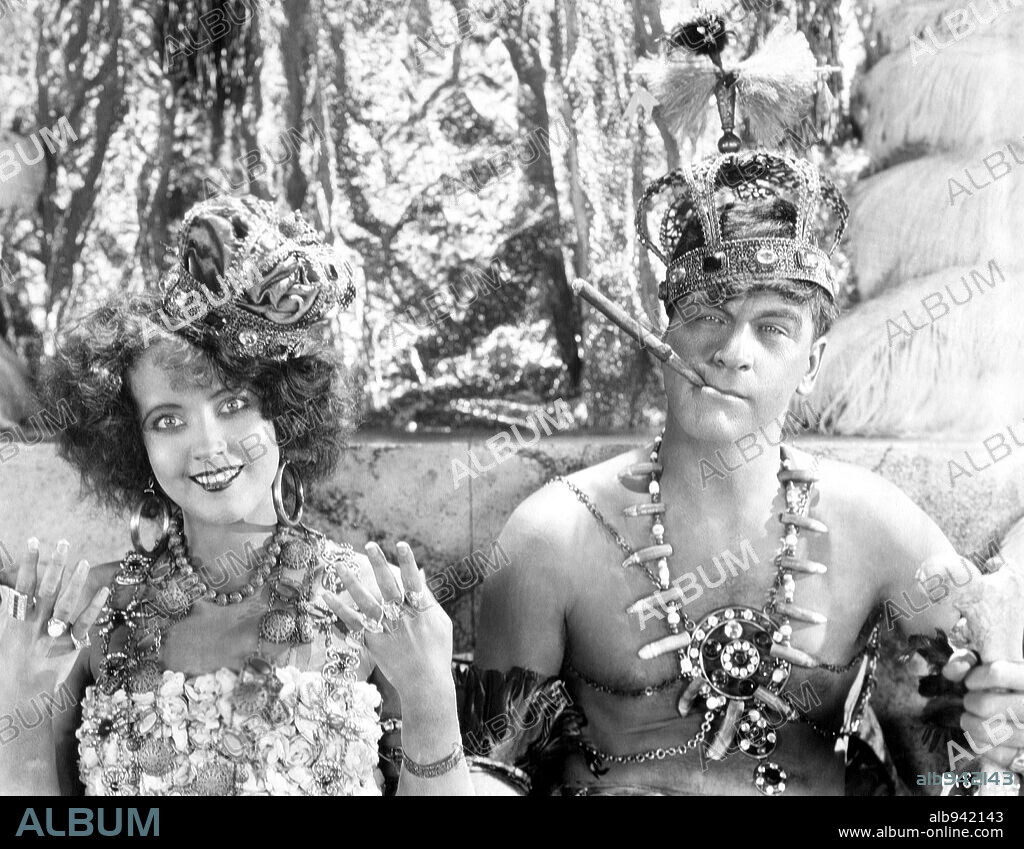 BETTY BRONSON and MILTON SILLS in PARADISE, 1926. Copyright RAY ROCKETT PRODUCTIONS.