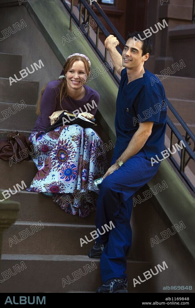 ADAM KAUFMAN and LAUREN AMBROSE in LOVING LEAH-TV, 2009, directed by JEFF BLECKNER. Copyright Hallmark hall of fame productions.