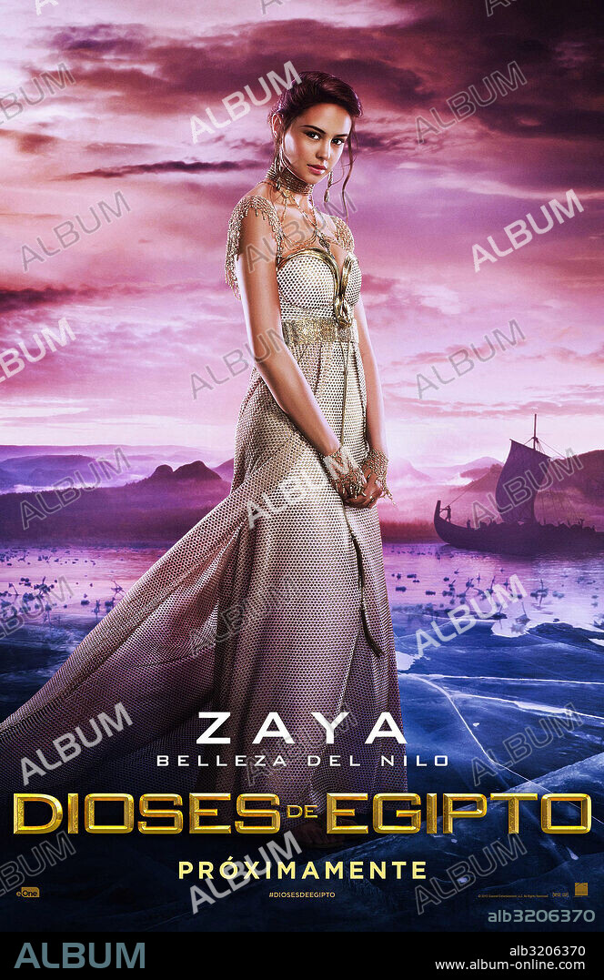 COURTNEY EATON in GODS OF EGYPT, 2016, directed by ALEX PROYAS. Copyright CONCORDE CLOCK CINEMA/SUMMIT ENT/THUNDER ROAD PICTURES.