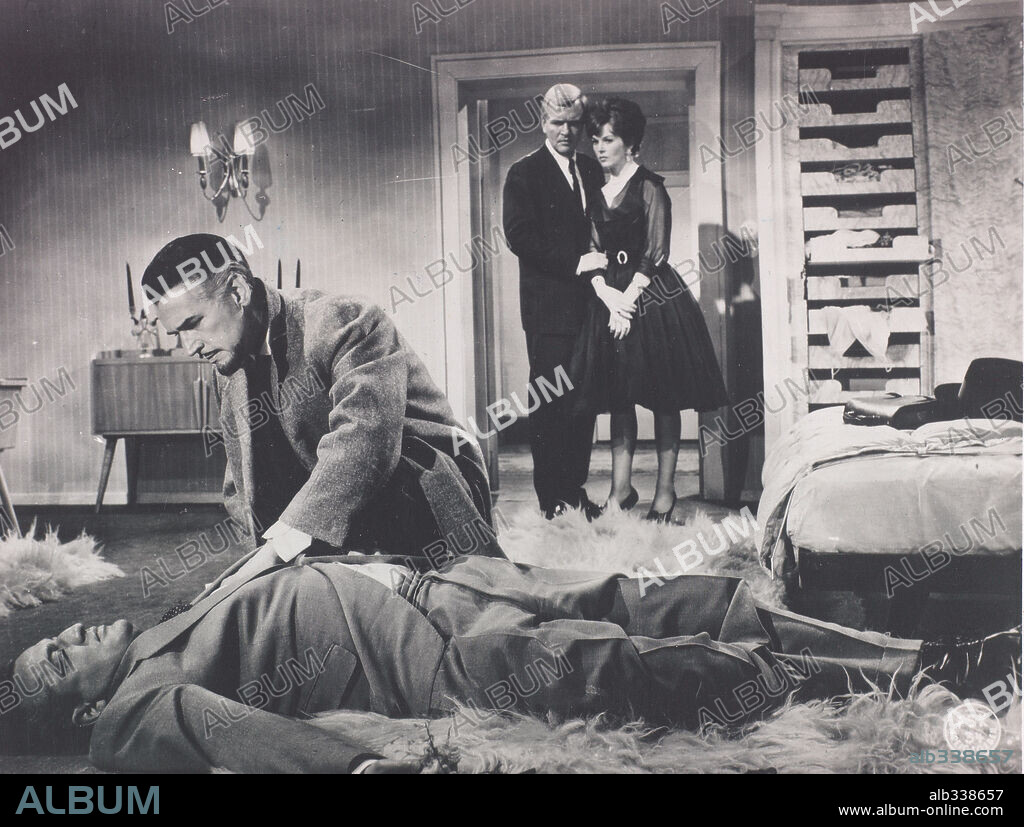 LOS CRÍMENES DEL DOCTOR MABUSE, 1960 (DIE 1000 AUGEN DES DR. MABUSE), dirigida por FRITZ LANG. Copyright CENTRAL CINEMA COMPANY FILM.