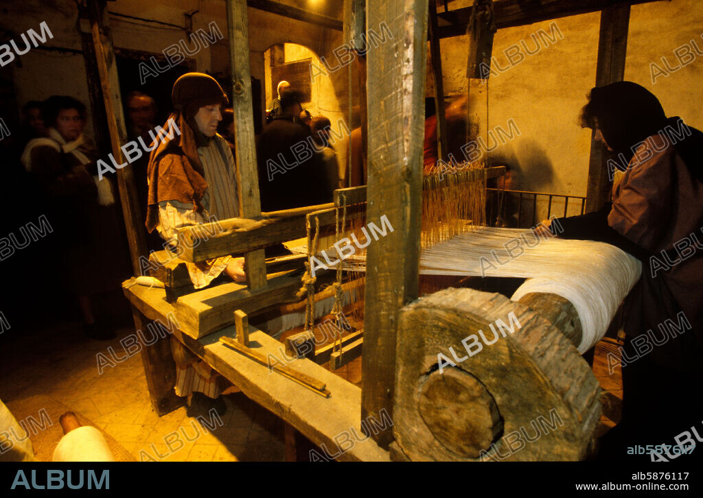 Pessebre vivent Sant Guim de la Plana, la Segarra, Lleida.