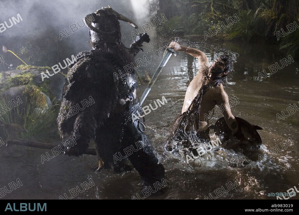 KARL URBAN in PATHFINDER - FÄHRTE DES KRIEGERS, 2007 (PATHFINDER), unter der Regie von MARCUS NISPEL. Copyright VINLAND PRODUCTIONS CANADA INC/PHOENIX PICTURES/DUNE ENTERTA.