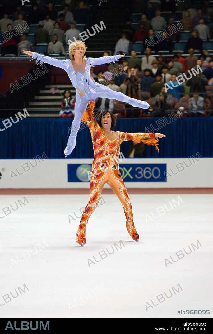 JON HEDER and WILL FERRELL in BLADES OF GLORY, 2007, directed by JOSH GORDON and WILL SPECK. Copyright PARAMOUNT PICTURES / HANOVER, SUZANNE.