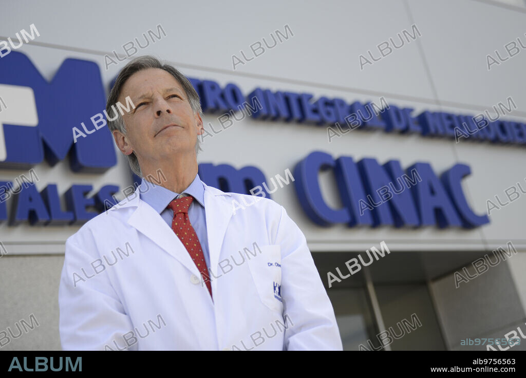 Madrid, 18/05/2015. Entrevista A José Ángel obeso en el hospital Hm puerta del Sul de Móstoles. Foto: Maya Balanya Archdc.
