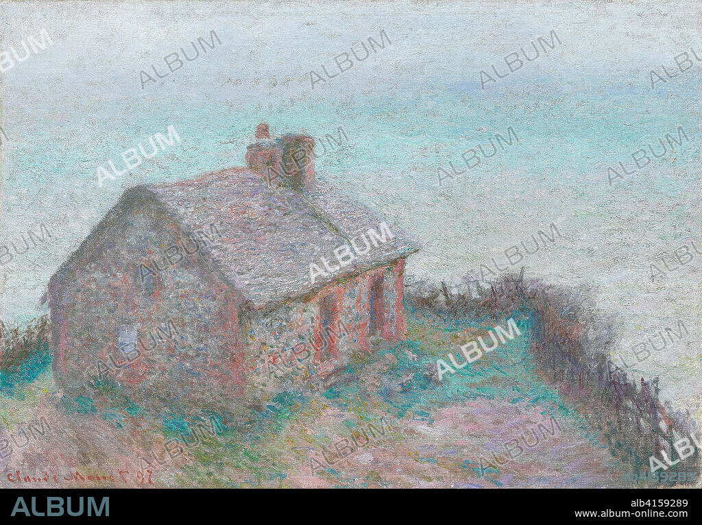 The Customs House at Varengeville. Claude Monet; French, 1840-1926. Date: 1897. Dimensions: 65.6 × 92.8 cm (25 13/16 × 36 1/2 in.). Oil on canvas. Origin: France.