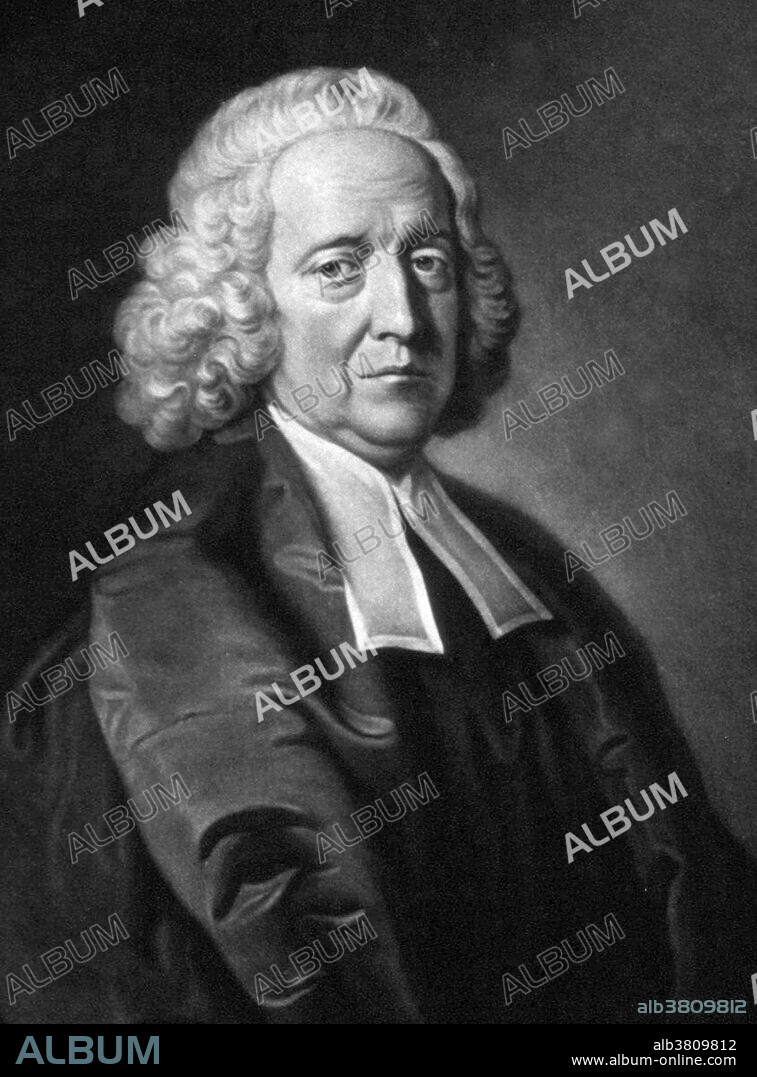 Stephen Hales (1677-1761) was an English clergyman who made major contributions to a range of scientific fields including botany, pneumatic chemistry and physiology. He was also a philanthropist and wrote a popular tract on alcoholic intemperance. Hales is best known for his Statical Essays. The first volume, Vegetable Staticks (1727), contains an account of experiments in plant physiology and chemistry and a study thorough of transpiration; the loss of water from the leaves of plants. Hales' invention of the pneumatic trough to collect gases over water was a major technical advance. The second volume, Haemastaticks (1733), describes experiments on animal physiology including the measurement of the "force of the blood", i.e. blood pressure. Hales developed a ventilator to improve air quality. Hales' ventilators were large bellows, that were widely installed in ships, prisons and mines and were successful in reducing disease. Hales also experimented with ways of distilling fresh water from sea water; preserving water and meat on sea-voyages; measuring depths at sea; measuring high temperatures; and wrote on a range of subjects including earthquakes; methods of preventing the spread of fires; and comparative mortality rates in relationship to rural and urban parishes. He also designed and invented surgical forceps for the removal of bladder stones. He lived to be 84 and died after a short illness.