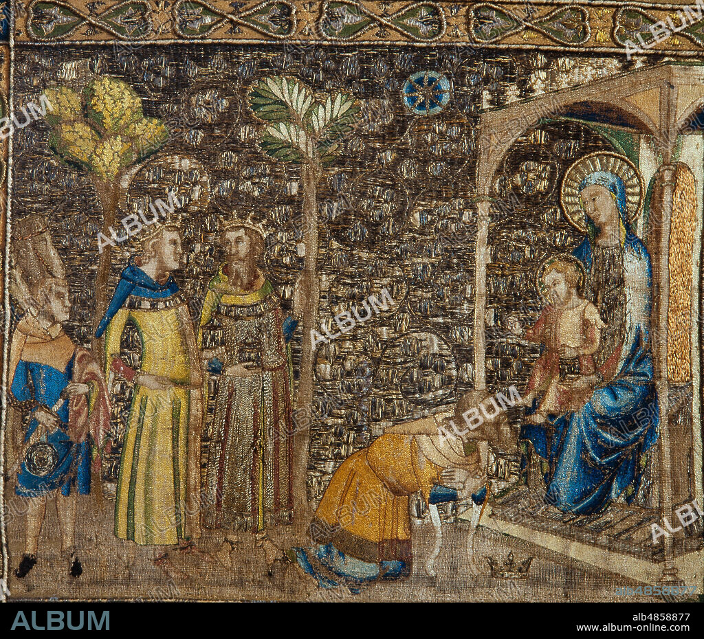 GERI DI LAPO. FRONTAL DE LA PASION .S.XIV PROCEDENTE DE FLORENCIA.. MUSEO HISTÒRICO DE LA SEU. MANRESA.
