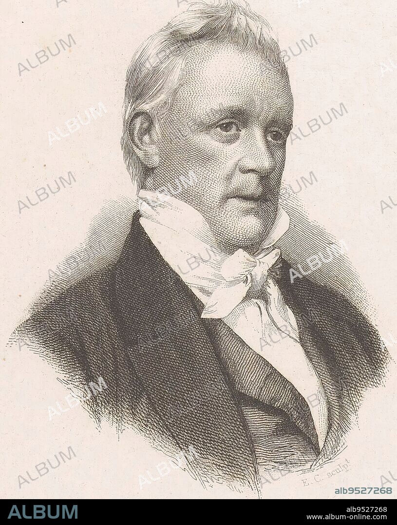 Portrait of James Buchanan James Buchanan Pr, print maker: Edmond Castan, (mentioned on object), printer: F. Chardon ainé, (mentioned on object), print maker: France, printer: Paris, 1827 - 1892, paper, steel engraving, h 248 mm - w 162 mm.