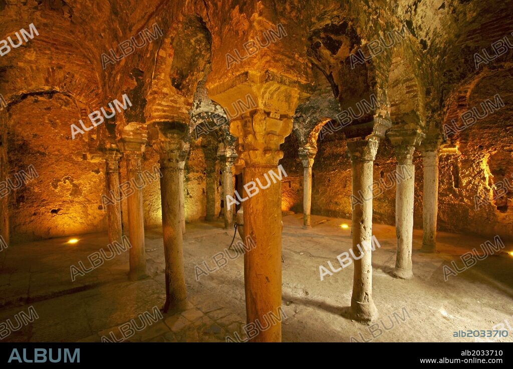 Banys Àrabs (baños arabes),s.X.Centro historico.Palma.Mallorca.Baleares.España.