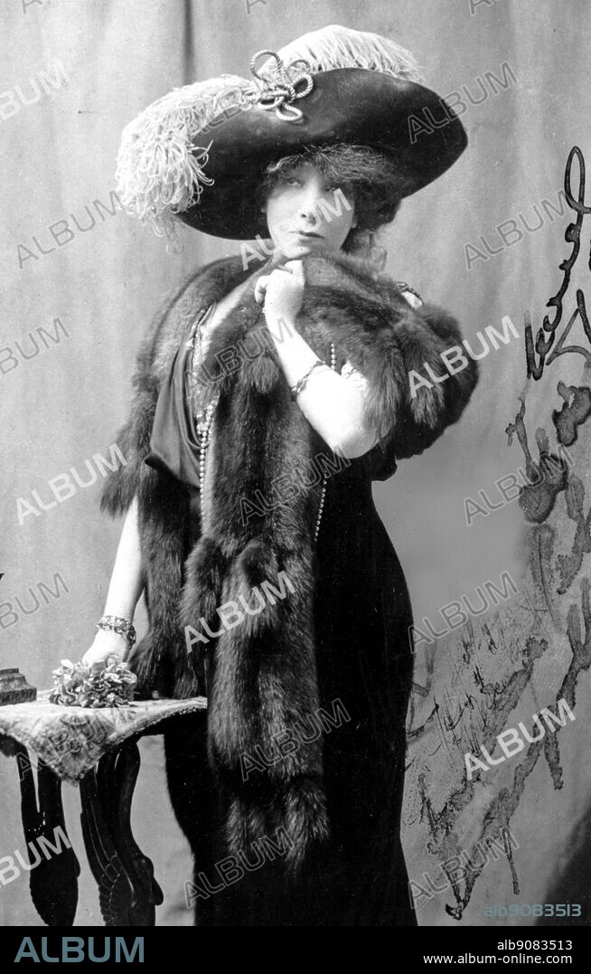 Sarah Bernhardt, stage name of Henriette Rosine Bernard, (1844-1923). French Actress. Bernhardt was also one of the pioneer silent movie actresses. The Genius of Shaw page 131.