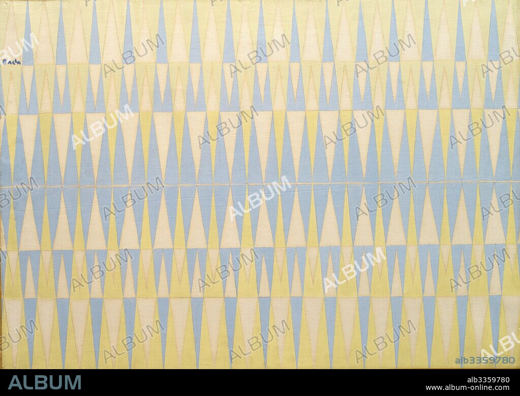 GIACOMO BALLA. Compenetrazione iridescente n. 4 (Studio della luce).