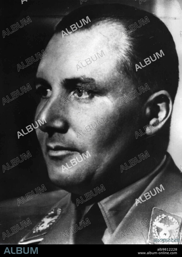 1940. Martin Bormann, prominent leader of Nazi Germany and personal secretary of Adolf Hitler.