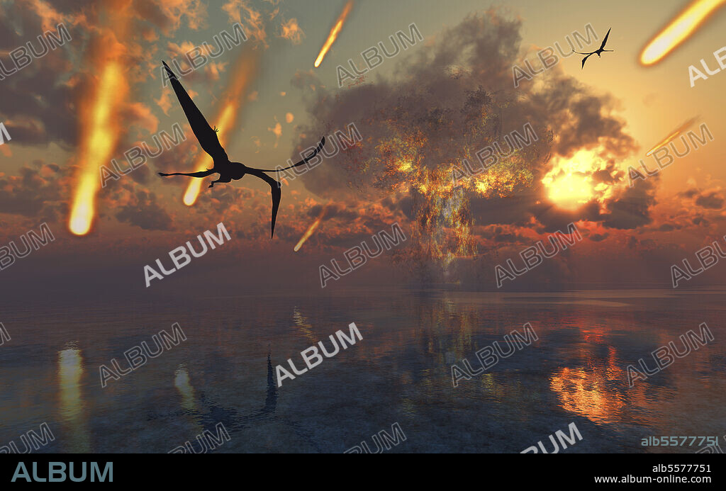 The Cretaceous Paleogene Extinction Event.