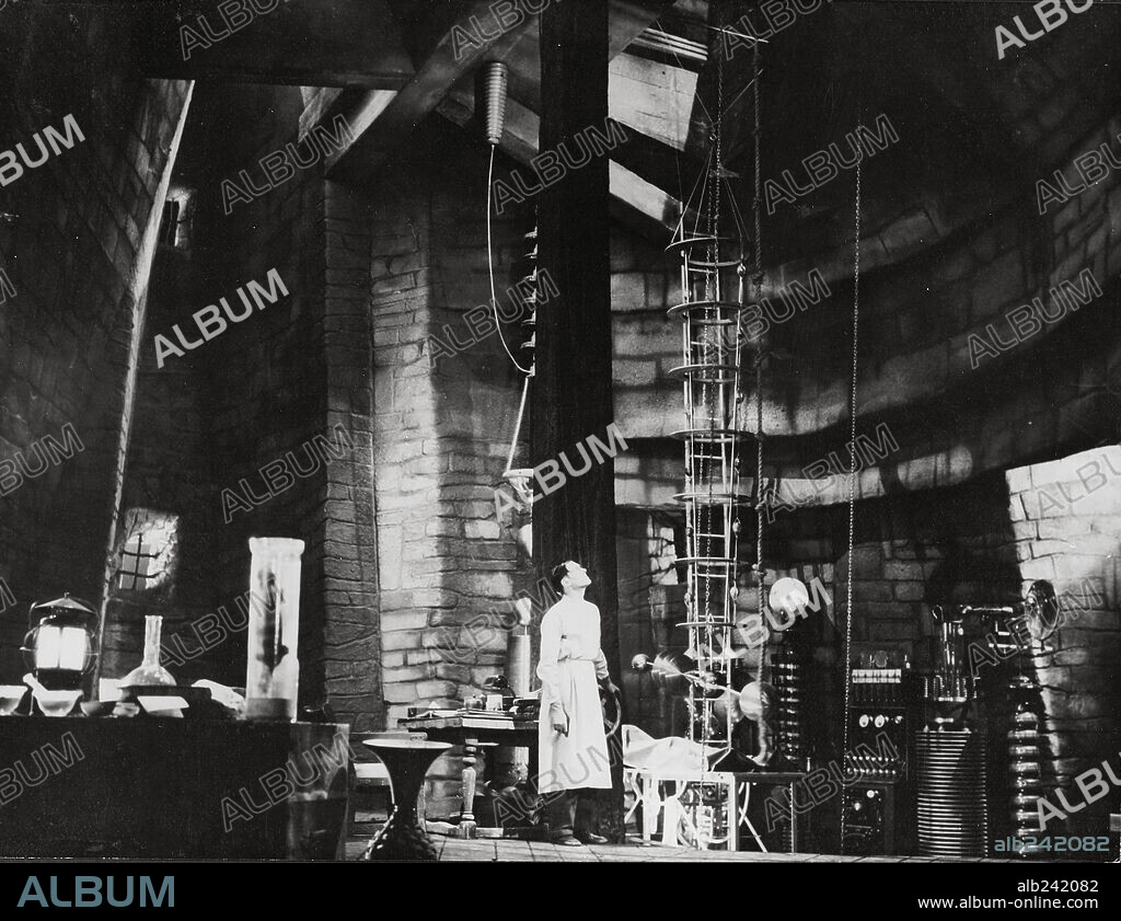 COLIN CLIVE en EL DOCTOR FRANKENSTEIN, 1931 (FRANKENSTEIN), dirigida por JAMES WHALE. Copyright UNIVERSAL PICTURES.