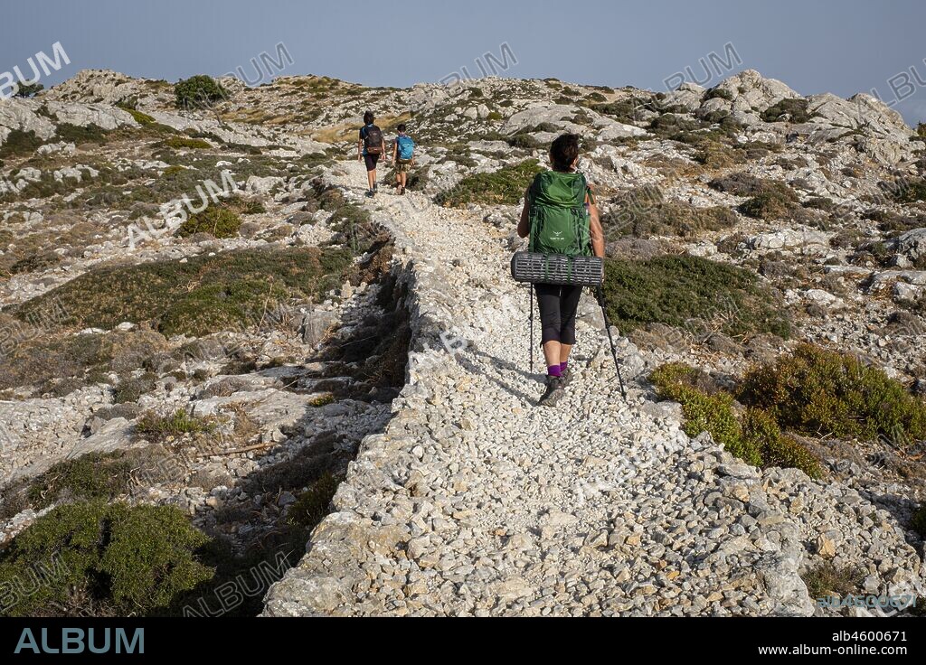 camino del Archiduque, - Camí de S'Arxiduc -, Valldemossa, Mallorca, Balearic Islands, Spain.