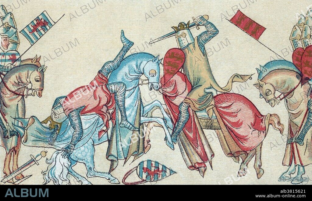 In April 1191 Richard left Messina for Acre, but a storm dispersed his large fleet. It was discovered that the ship carrying his sister Joan and his new fiancÃ©e Berengaria was anchored on the south coast of Cyprus, along with the wrecks of several other vessels, including the treasure ship. Survivors of the wrecks had been taken prisoner by the island's ruler, Isaac Komnenos. He ordered Isaac to release the prisoners and treasure. Isaac refused, so Richard landed his troops. The local magnates abandoned Isaac, who tried to escape. Richard's troops conquered the whole island. Richard I (September 8, 1157 - April 6, 1199) was King of England. Richard was a central Christian commander during the Third Crusade, leading the campaign after the departure of Philip II of France and scoring considerable victories against his Muslim counterpart, Saladin, although he did not retake Jerusalem from Saladin. At the age of 42, Richard died of an infection caused by an arrow wound, during a siege of a small French castle. He remains one of the few kings of England remembered by his epithet, rather than regnal number, and is an enduring iconic figure.