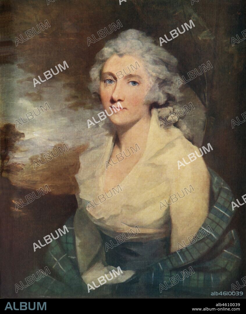 'Miss Forbes', c1795-1800, (1924). Oil on canvas. From "Henry Raeburn - Cassell's Gems of Art", by T.C.F. Brotchie. [Cassell & Company, Limited, London, 1924].