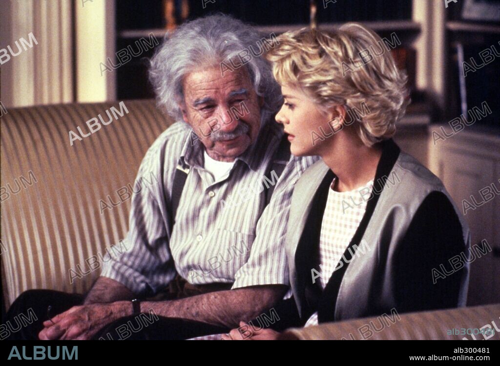 MEG RYAN and WALTER MATTHAU in I. Q., 1994, directed by FRED SCHEPISI. Copyright PARAMOUNT PICTURES.