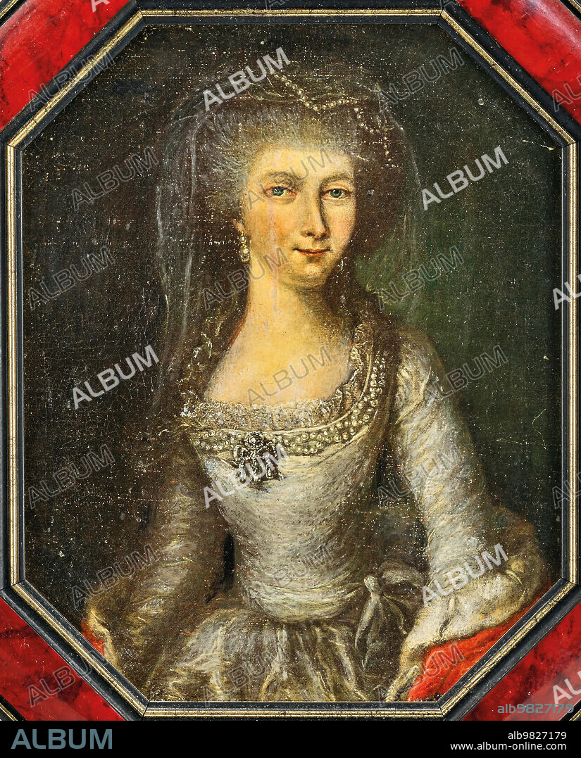 ANONYM. Duchess Elisabeth Christine of Brunswick-Wolfenbüttel-Bevern (1715-1797), Queen of Prussia.