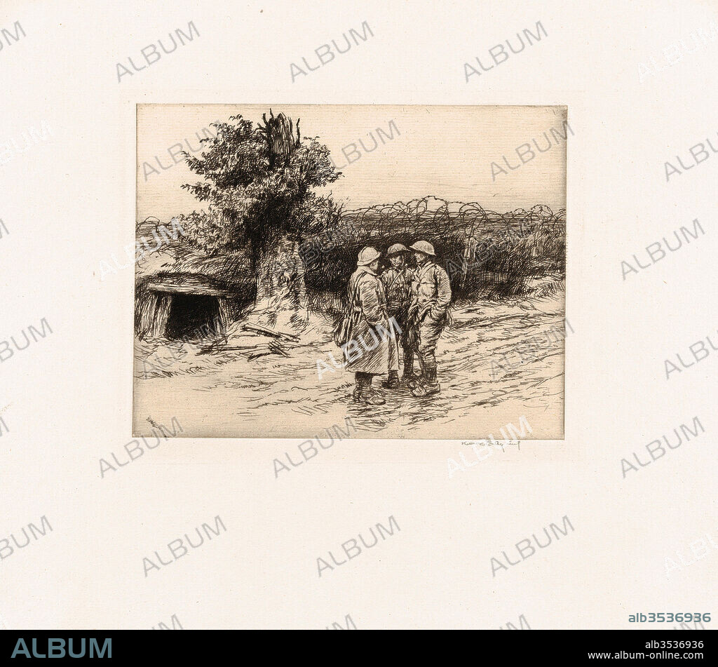 Drawings and Prints, Print, Word by the Way, Artist, Kerr Eby, American, Tokyo, Japan 1889–1946 Norwalk, Connecticut, Eby, Kerr, 1889, 1946, 1919.