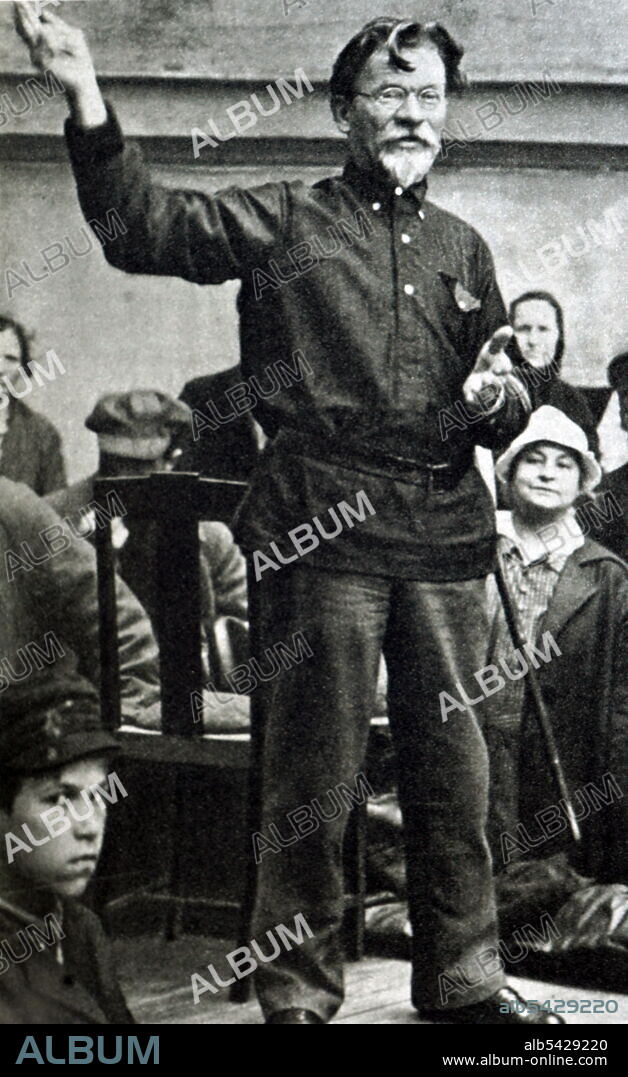 Mikhail Ivanovich Kalinin (November 1875 - 3 June 1946) - Russian revolutionary, Soviet statesman and party leader. In 1919, L. D. Trotsky called him the All-Russian headman, after 1935 he began to be called the All-Union headman , also the workers and peasants president and simply Grandfather Kalinin, since from 1919 to the year After his death, Kalinin served as the formal head of state (in different years it was called differently) in the RSFSR, and then in the USSR. Member of the Central Committee of the CPSU (b) (1919-1946). A candidate member of the Politburo of the Central Committee of the CPSU (1919-1926), a member of the Politburo of the Central Committee (1926-1946). Member of the Organizing Bureau of the Central Committee of the CPSU (1919-1920, 1924-1925), candidate member of the Organizing Bureau of the Central Committee of the RCP (1921-1924).