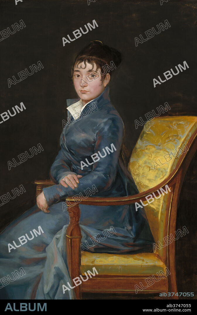 FRANCISCO DE GOYA. Thérèse Louise de Sureda. Dated: c. 1803/1804. Dimensions: overall: 119.7 x 79.4 cm (47 1/8 x 31 1/4 in.)  framed: 137.8 x 98.4 cm (54 1/4 x 38 3/4 in.). Medium: oil on canvas.