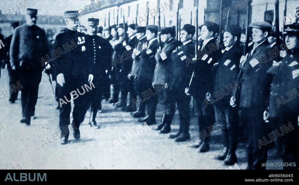 Joseph Simon Gallieni (24 April 1849 27 May 1916) was a French soldier, most active as a military commander and administrator in the French colonies and finished his career during the First World War. He was made Marshal of France posthumously in 1921.