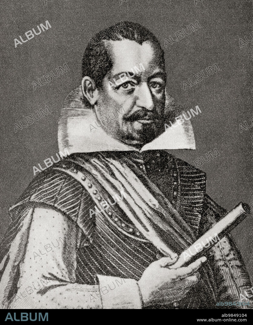 Albrecht Wenzel Eusebius von Wallenstein also von Waldstein, 1583 Ã¢â‚¬â€œ 1634. Bohemian military leader and politician. From Hutchinson's History of the Nations, published 1915.