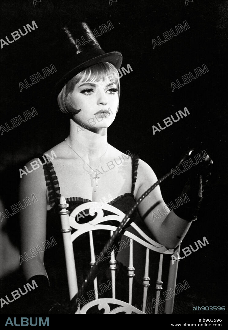 MARIE-FRANCE PISIER dans LE VAMPIRE DE DUSSELDORF, 1965, réalisé par ROBERT HOSSEIN. Copyright MEGA FILMS.