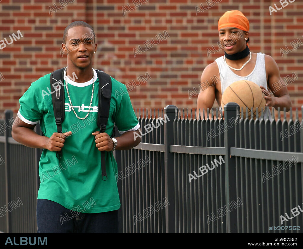 ANTHONY MACKIE and LIL JJ in CROSSOVER, 2006, directed by PRESTON A. WHITMORE. Copyright SONY PICTURES RELEASING / SIMMS, KIM.