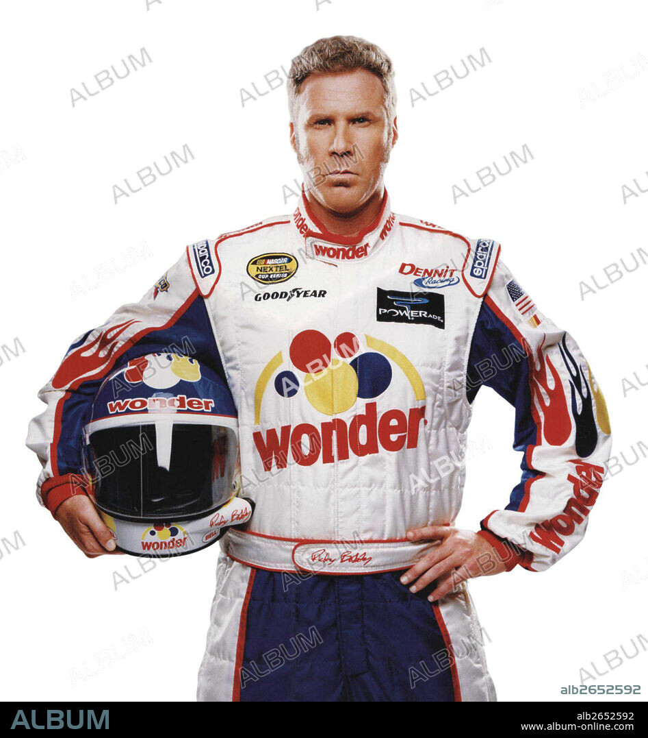 WILL FERRELL en PASADO DE VUELTAS, 2006 (TALLADEGA NIGHTS: THE BALLAD OF RICKY BOBBY), dirigida por ADAM MCKAY. Copyright COLUMBIA PICTURES.