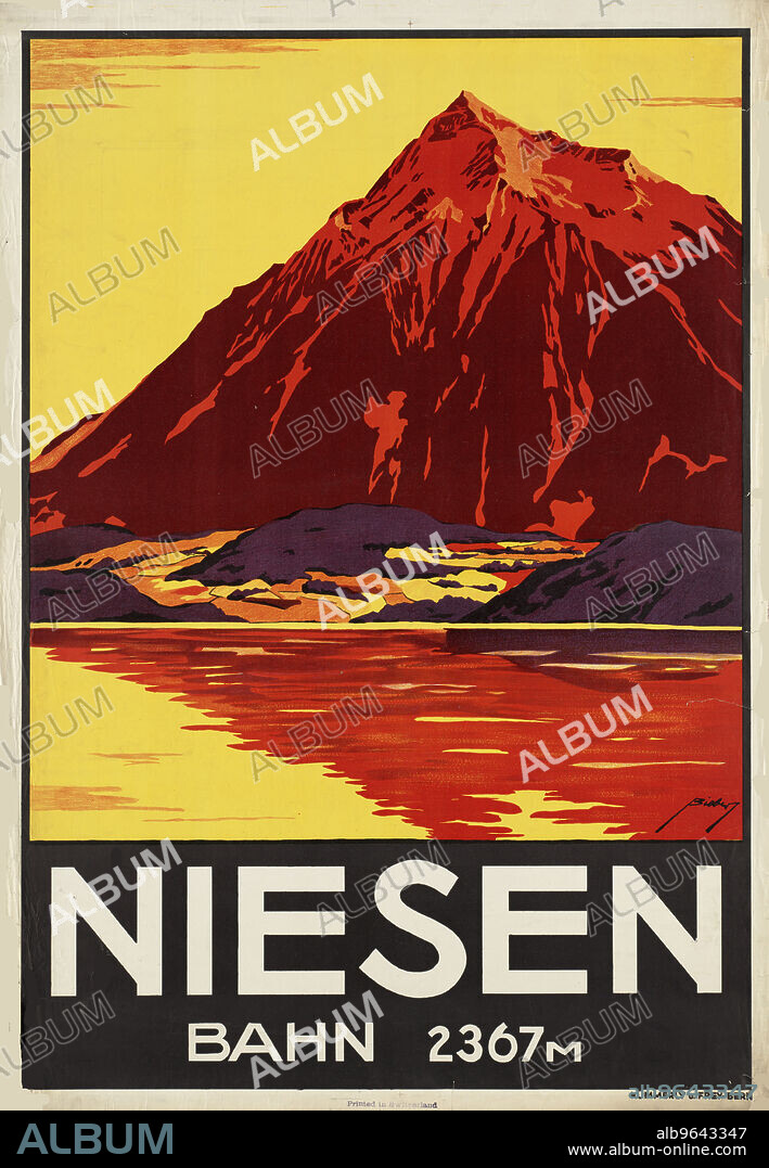 ARMIN BIEBER. Niesen Bahn 2367m.