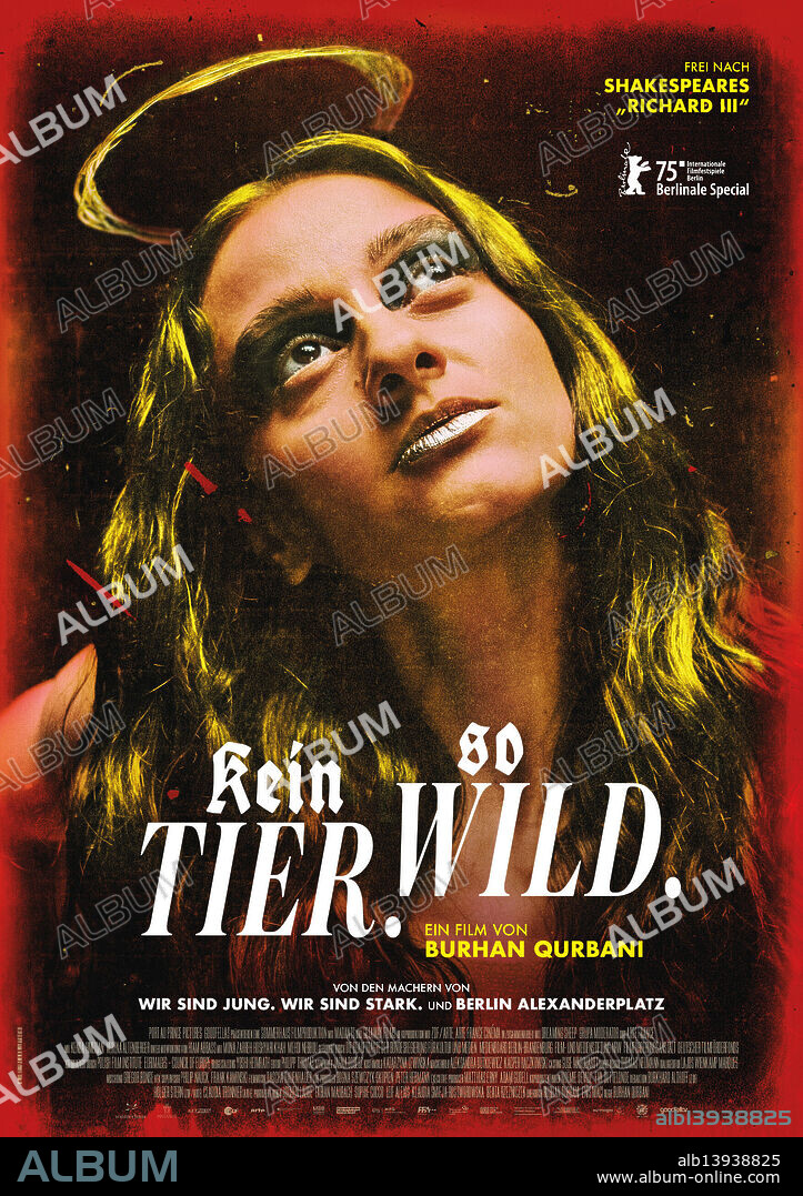 Poster of NO BEAST. SO FIERCE, 2025 (KEIN TIER. SO WILD), directed by BURHAN QURBANI. Copyright Sommerhaus Filmproduktionen.