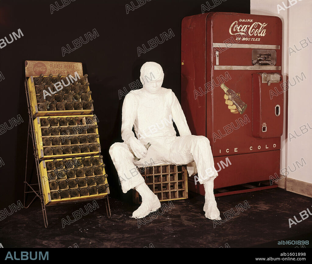 The Gas Station by George Segal, Installation, 1963, 1924-2000.