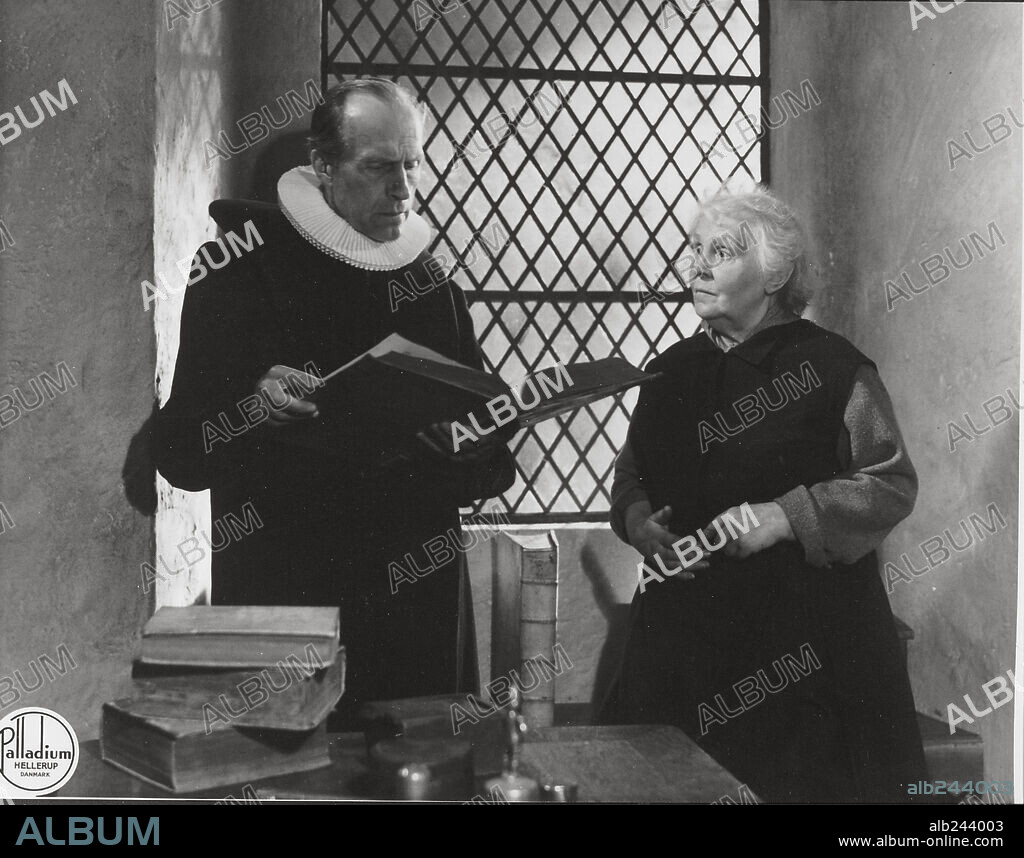 DIES IRAE, 1943 (VREDENS DAG), dirigida por CARL THEODOR DREYER. Copyright BRANDON FILMS.