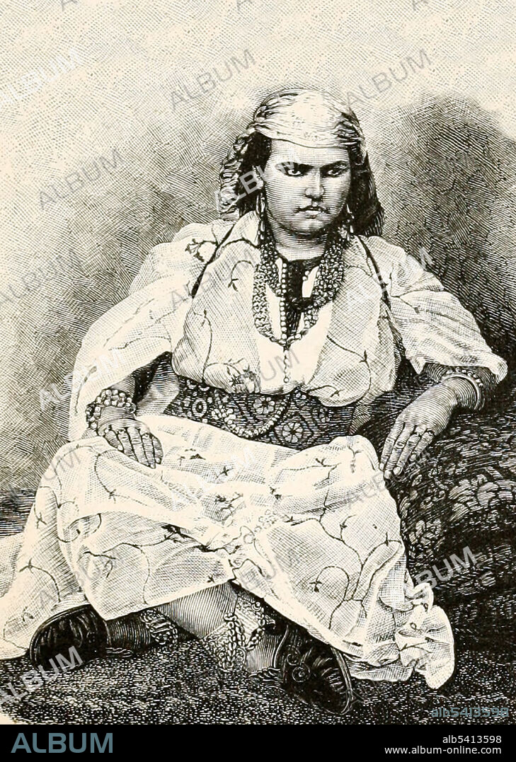 Although most Moroccan Jews tend to dress in styles of their adopted countries, traditional Moroccan clothing is sometimes worn during celebrations or even during more intimate gatherings, such as Shabbat dinner. Men usually wear a white jellaba cloak while women wear more ornate kaftans. In 1879-80 Oskar Lenz led the first trans-Sahara expedition from Morocco to Senegal and became the fourth European to visit the fabled city of Timbuktu. Timbuktu; Travel through Morocco, the Sahara and Sudan by Oskar Lenz, 1884 Cropped and cleaned).