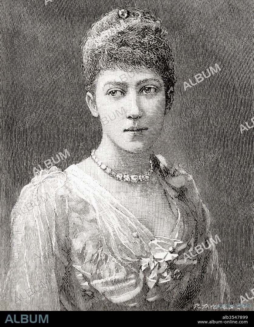 Louise, Princess Royal and Duchess of Fife, 1867 – 1931. Third child and the eldest daughter of King Edward VII of the United Kingdom and Queen Alexandra. From The Strand Magazine, Vol I January to June, 1891.