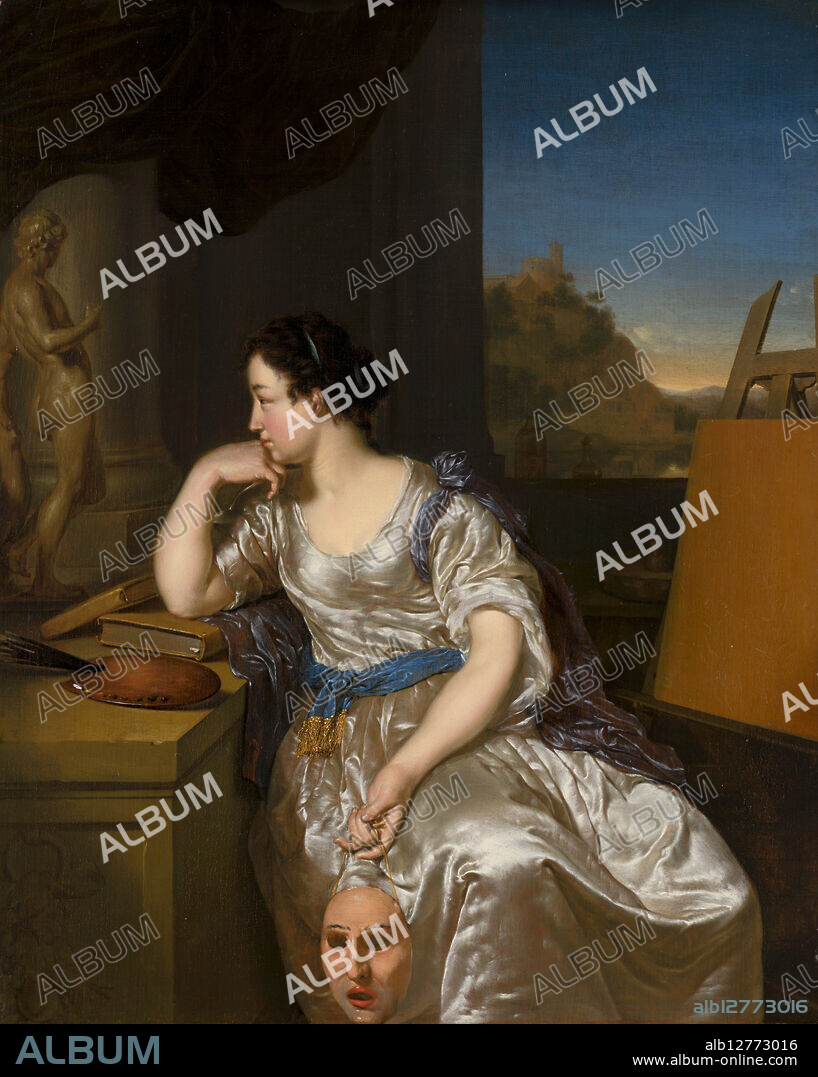 JAN VAN MIERIS. De Schilderkunst (Pictura).