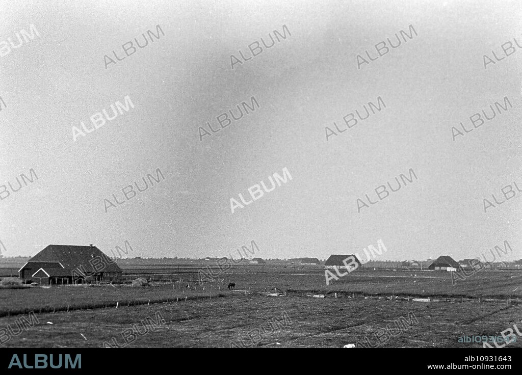Adolf Hitler Koog in Schleswig-Holstein, 1936.