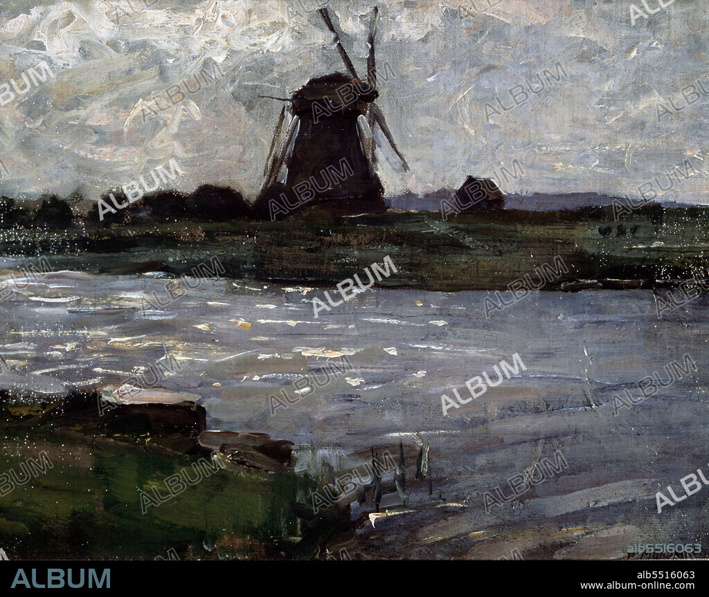 PIET MONDRIAN. MONDRIAN , PIET. PIETER CORNELIS MONDRIAN. PINTOR HOLANDES . 1872 - 1944. " MOLINO " OLEO SOBRE LIENZO. ATENCION: AUTOR CONTEMPORANEO SUJETO A COPYRIGHT ©. EL CLIENTE FINAL ES RESPONSABLE DE LA GESTION DE LOS DERECHOS DE AUTOR CON LAS SOCIEDADES EXISTENTES DE GESTION DE DERECHOS O DIRECTAMENTE CON LOS ORGANISMOS TITULARES DE LOS MISMOS.