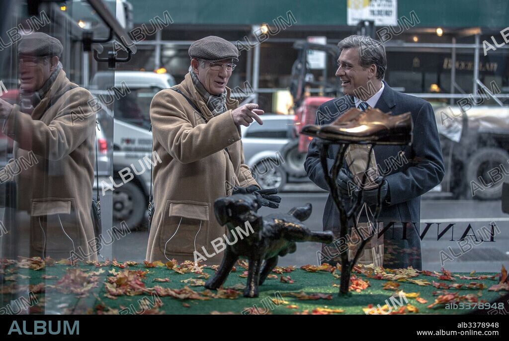 LIOR ASHKENAZI y RICHARD GERE en NORMAN: EL HOMBRE QUE LO CONSEGUIA TODO, 2016 (NORMAN: THE MODERATE RISE AND TRAGIC FALL OF A NEW YORK FIXER), dirigida por JOSEPH CEDAR. Copyright BLACKBIRD/COLD IRON PICTURES/OPPENHEIMER STRATEGIES/TADMOR.