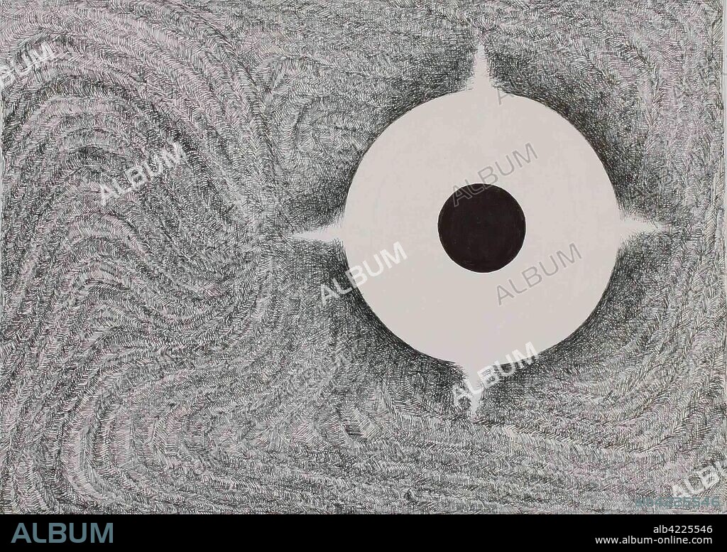 DMITRY PRIGOV. 'Series: LINES. Untitled'. Russia, Moscow, late 20th - early 21th century. Dimensions: 29,8x42,3 cm.