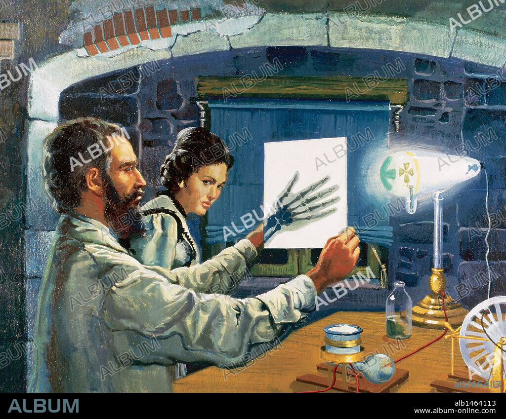Rontgen, Wilhelm Conrad (1845-1923). German physicist. Discovered Roentgen rays or X-ray (1895). In 1901 he was awarded the Nobel Prize in Physics.