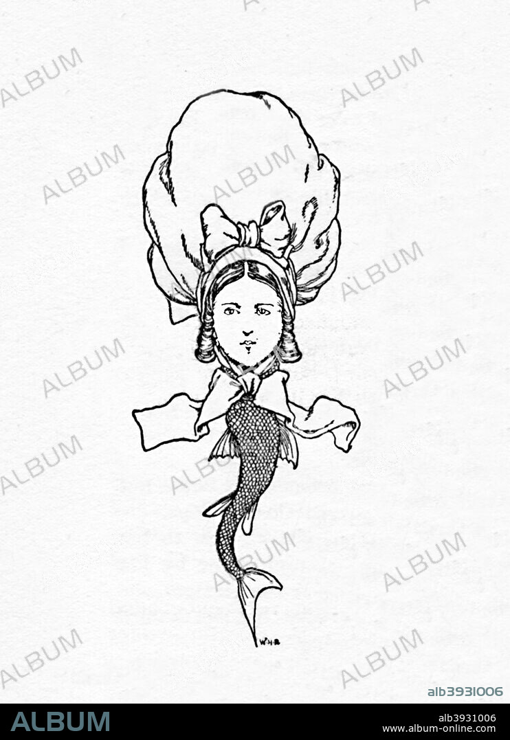'She Was On The Whole A Sensible Sort Of Lady', c1930. An illustration from 'The Little Mermaid' by Hans Christian Andersen. From Hans Andersen's Fairy Tales by Hans Andersen. [Hodder and Stoughton Limited for Boots Pure Drug Co. Ltd, London, c1930].