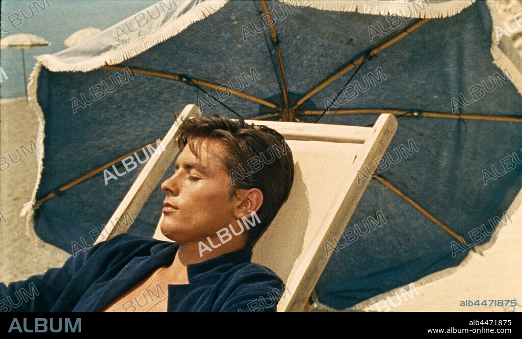 ALAIN DELON in PURPLE NOON, 1960 (PLEIN SOLEIL), directed by RENE CLEMENT. Copyright PARIS FILM/PANITALIA/TITANUS.